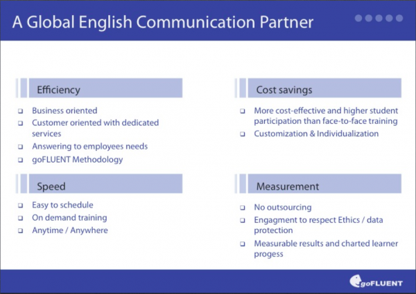 A Global English Communication Partner