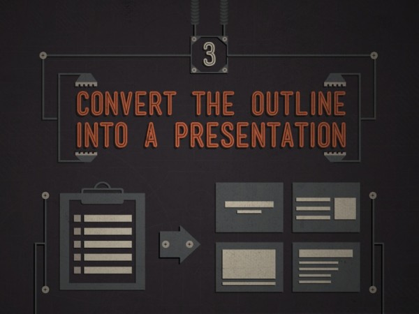 how to write content for presentations
