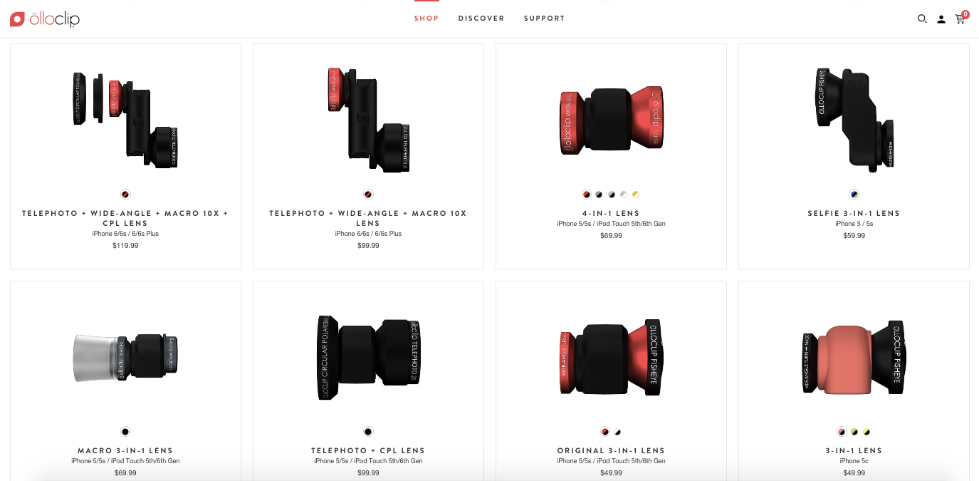 a growing line of ground-breaking tools and accessories for the mobile photographer