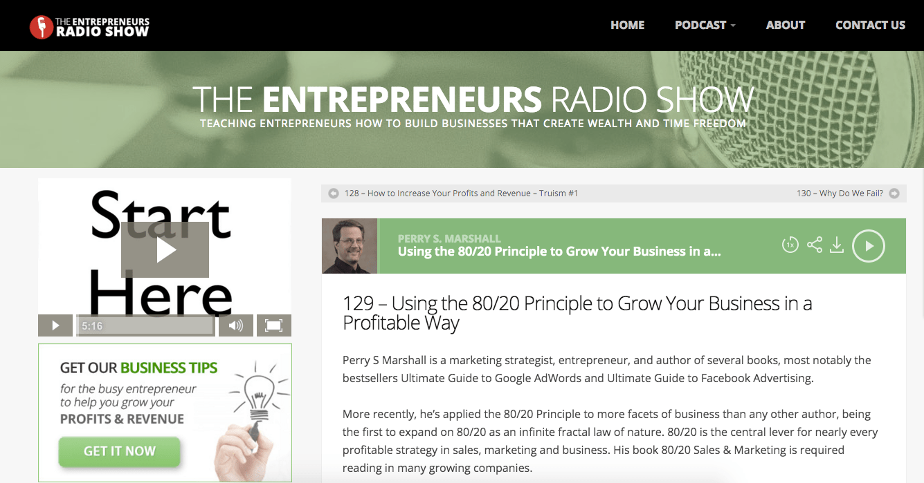 The Entrepreneur's Radio Show
