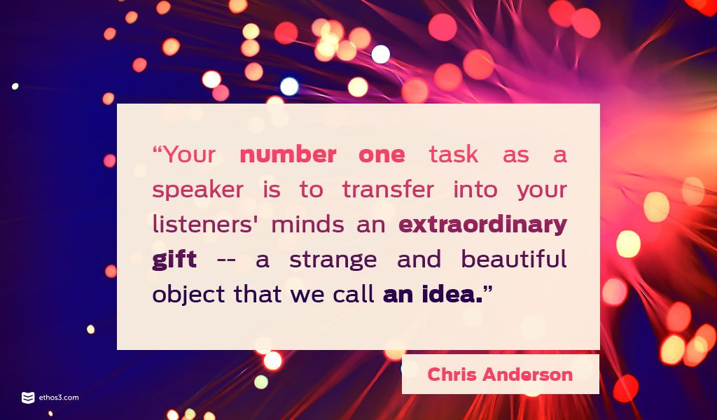 If You Want to Deliver a Great Speech, Learn From Chris Anderson