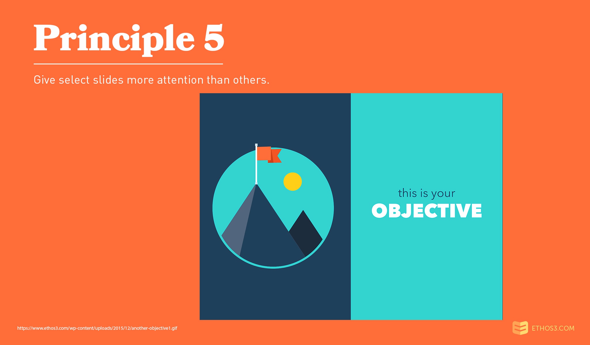 Presentation Design Principle 5