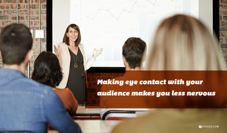 presentation skills eye contact
